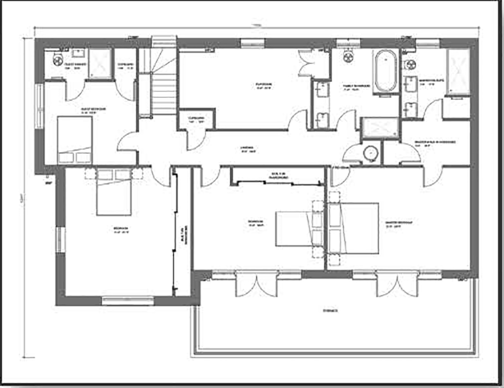 Lot: 79 - SITE WITH PLANNING FOR A FIVE-BEDROOM HOUSE WITH ANNEXE SET IN 0.4 ACRES - 